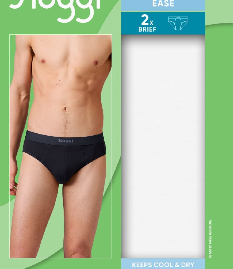 Sloggi Ανδρικό Σλιπ  EVER Ease Brief 2Pack